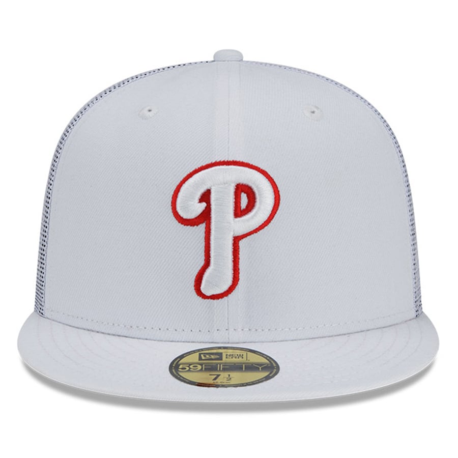 Philadelphia Phillies New Era 2022 Batting Practice 59FIFTY Fitted Hat- White