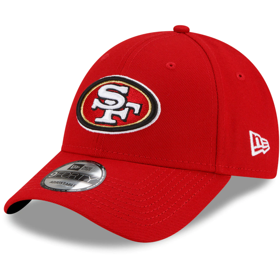 SAN FRANCISCO 49ERS THE LEAGUE 9FORTY ADJUSTABLE HAT- RED