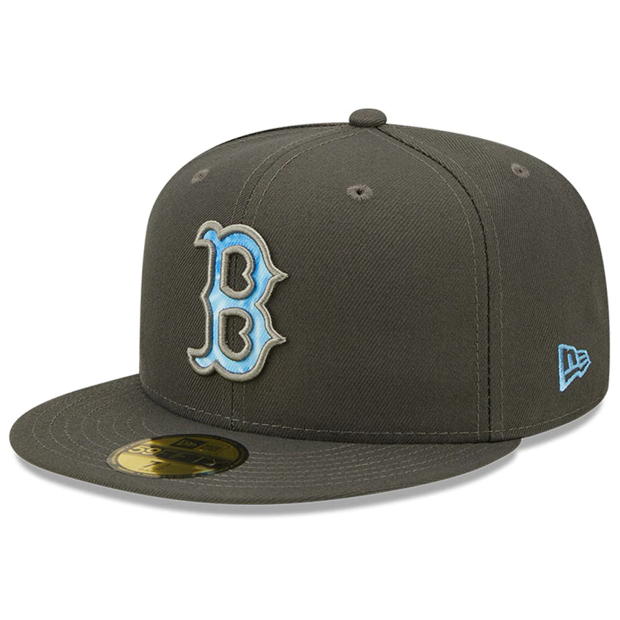 New Era Boston Red Sox 59FIFTY Fitted Hat - Charcoal Grey