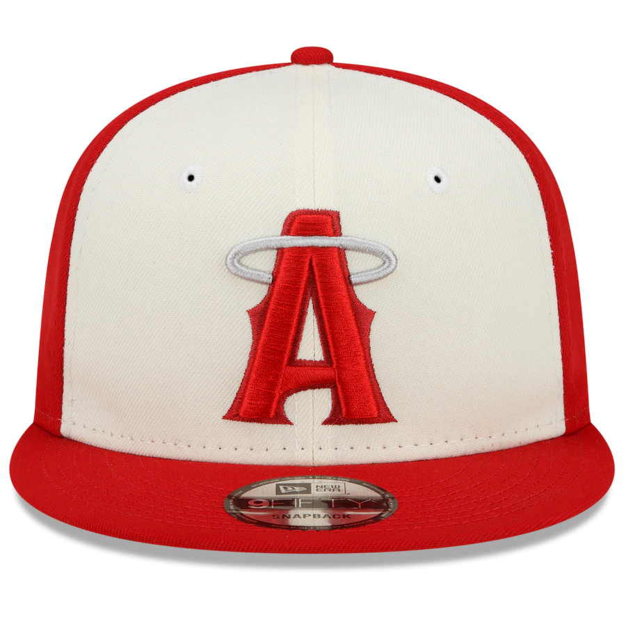 New Era Los Angeles Angels City Connect 9FIFTY Snapback Adjustable Hat - Red