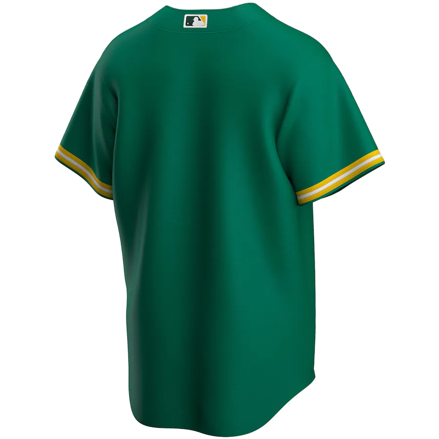 Nike Youth Oakland Athletics Alternate Replica Team Jersey-Kelly Green