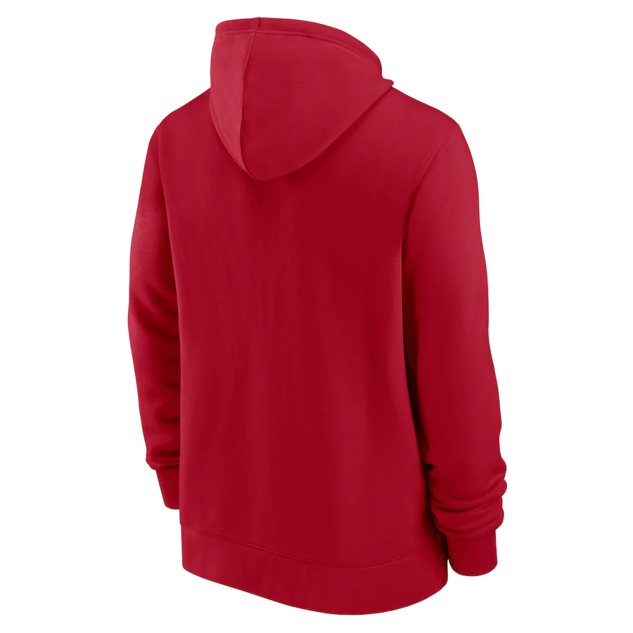 Nike Men's San Francisco 49ers Surrey Full-Zip Hoodie - Scarlet