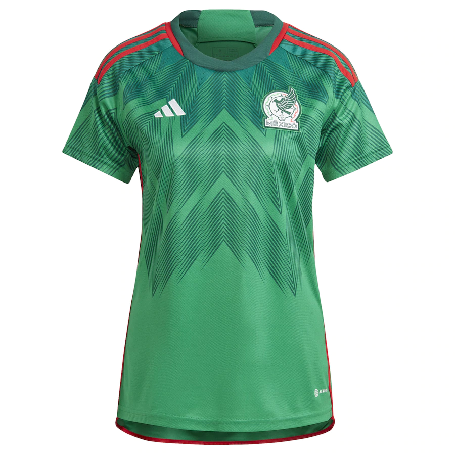 ADIDAS WOMEN'S MEXICO HOME STADIUM JERSEY 2022