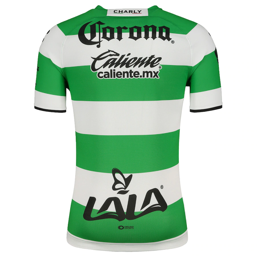 Charly Santos Laguna Home Authentic Jersey 22/23 - Black/Green