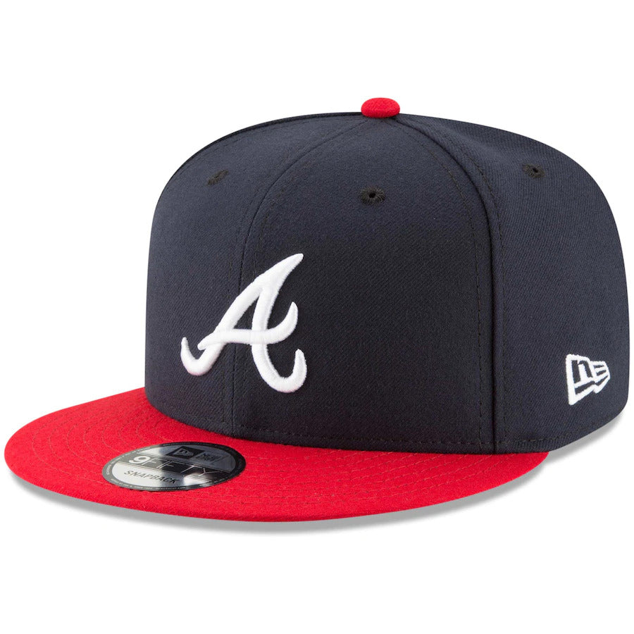 Atlanta Braves SNAPBACK 9FIFTY-navy/red Nvsoccer.com Thecoliseum
