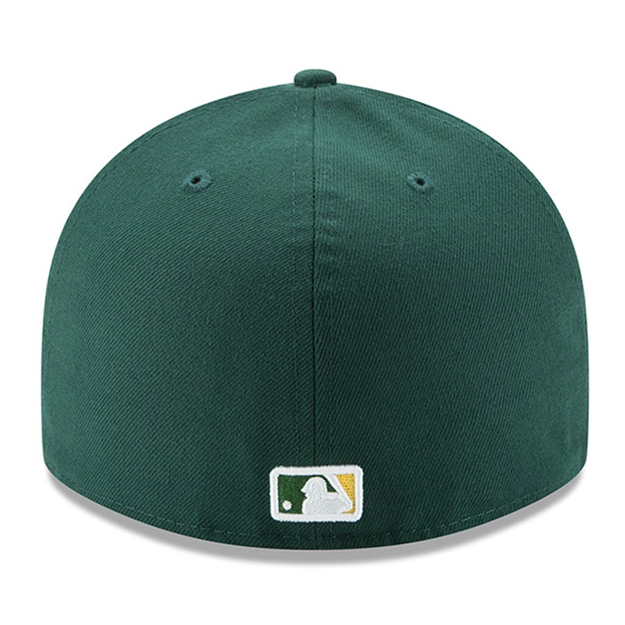 Oakland Athletics New Era Road Authentic Collection On-Field Low Profile 59FIFTY Fitted Hat - Green
