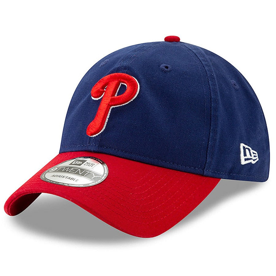 Philadelphia Phillies New Era Royal/Red Replica Alternate Core Classic 9TWENTY Adjustable Hat