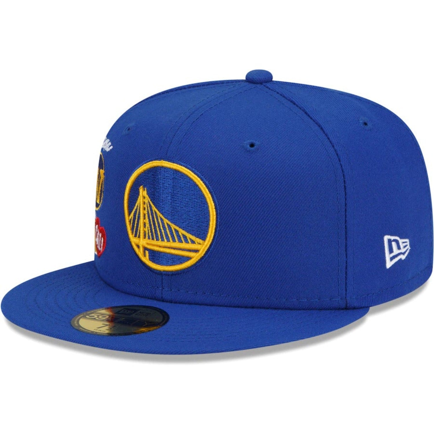 Golden State Warriors New Era Royal City Cluster 59FIFTY Fitted Hat- Blue Nvsoccer.com