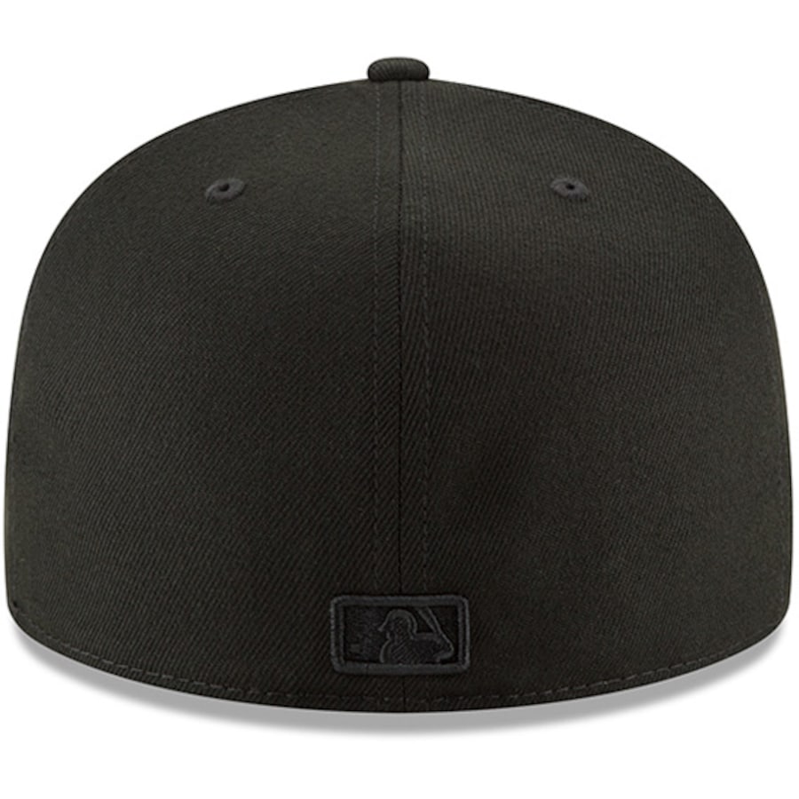 LOS ANGELES DODGERS NEW ERA BASIC 59FIFTY FITTED-BLACK/BLACK