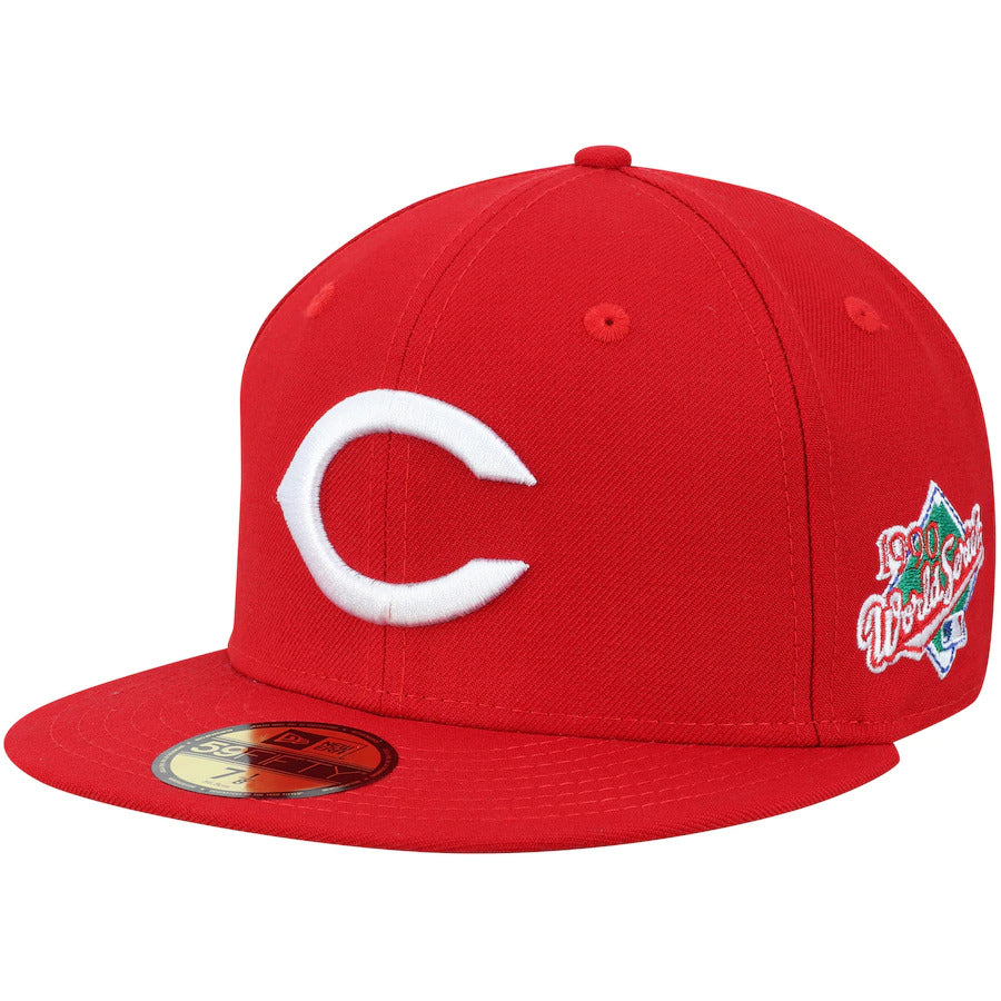 Cincinnati reds WORLD SERIES 1990 PATCH COLLECTION 59FIFTY FITTED-red Nvsoccer.com Thecoliseum