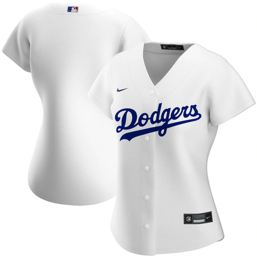 Nike Women's Los Angeles Dodgers Home Replica Team Jersey-White