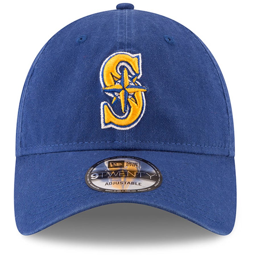 Seattle Mariners New Era Alternate 2 Replica Core Classic 9TWENTY Adjustable Hat - Royal