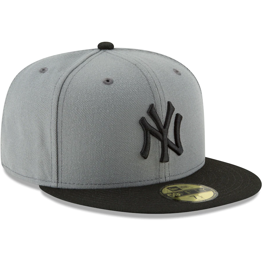 NEW ERA NEW YORK YANKEES BASIC COLLECTION 59FIFTY - GREY/BLACK