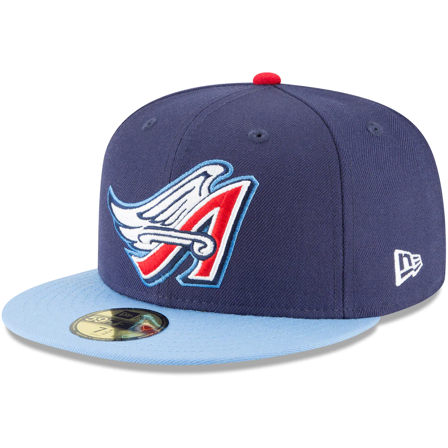 New Era California Angels Navy Cooperstown Collection Wool 59FIFTY Fitted Hat