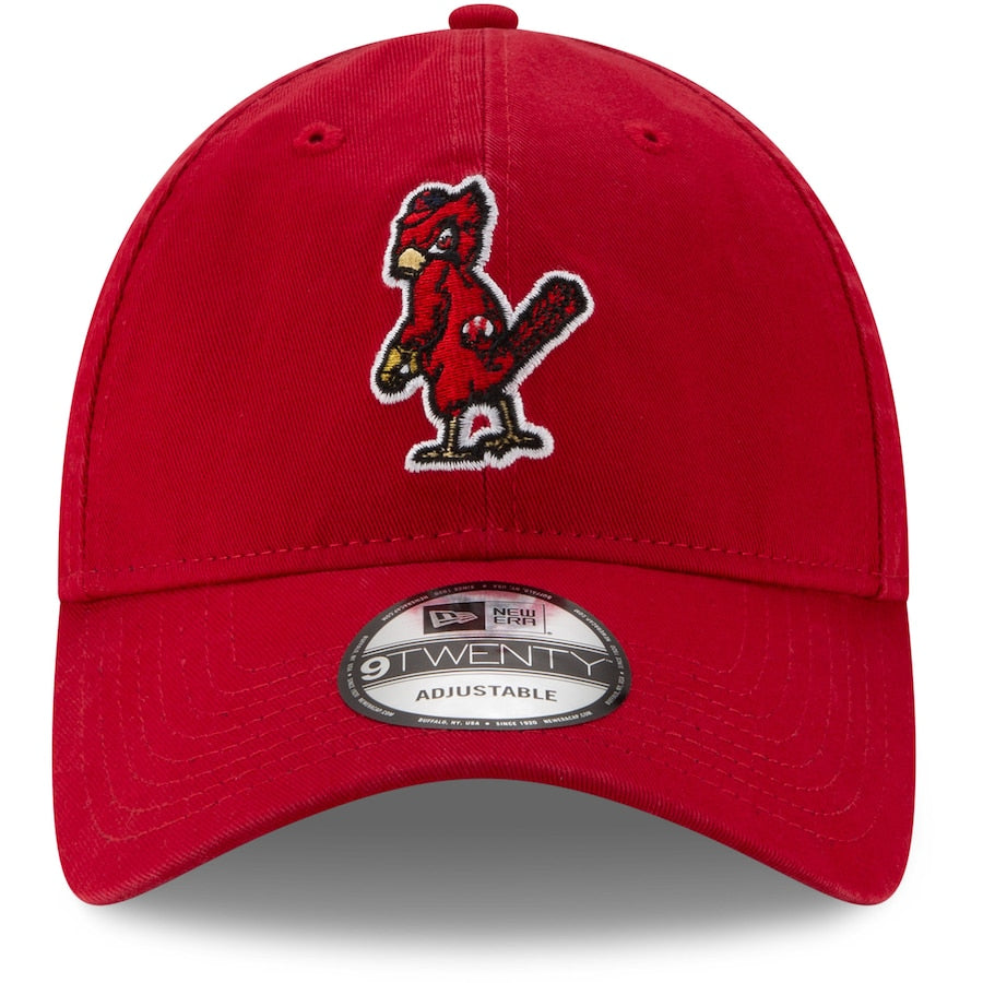 St. Louis Cardinals New Era Men's Cooperstown Collection Core Classic Logo 9TWENTY Adjustable Hat - Red