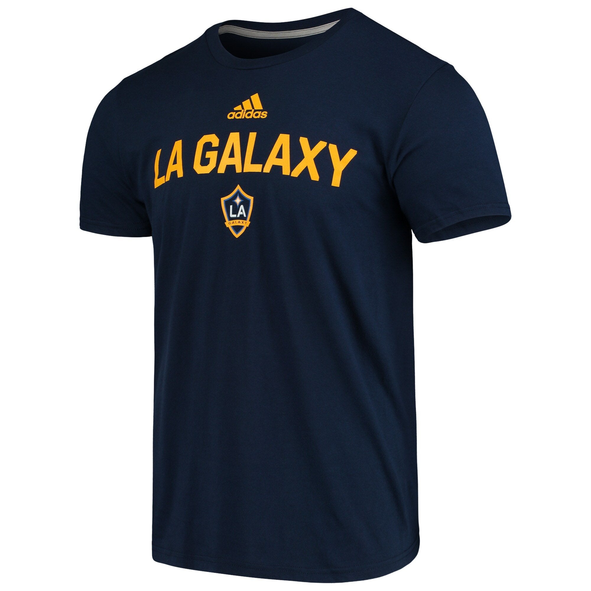 Adidas Men's LA Galaxy Short Sleeve T-Shirt - Navy