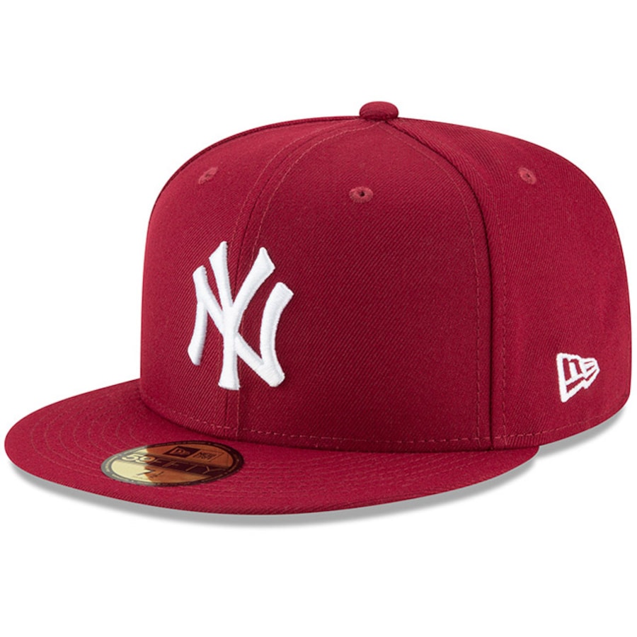 NEW YORK YANKEES BASIC 59FIFTY-CARDINAL Nvsoccer.com Thecoliseum