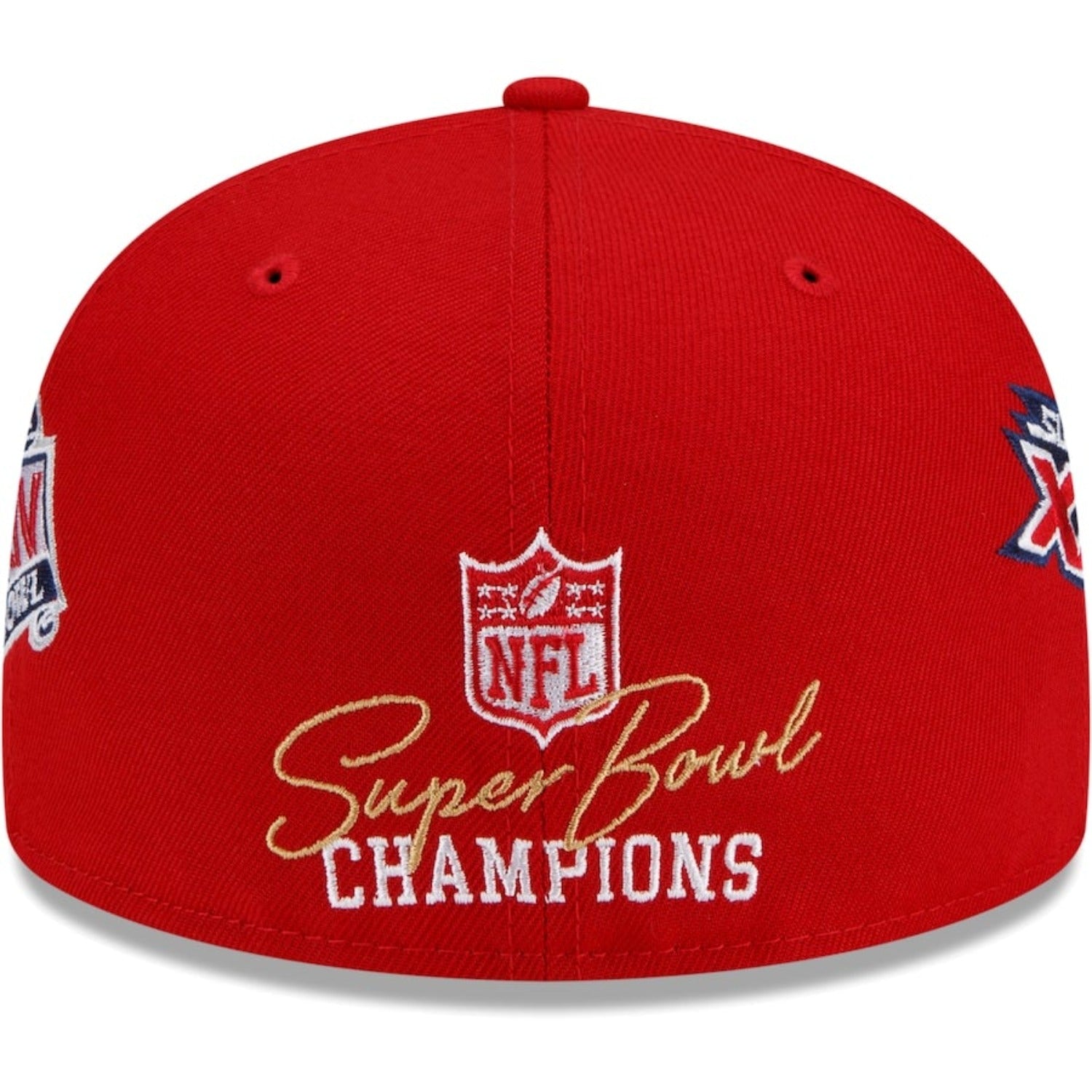 San Francisco 49ers New Era 5x Super Bowl Champions Count The Rings 59FIFTY Fitted Hat - Scarlet Nvsocer.com