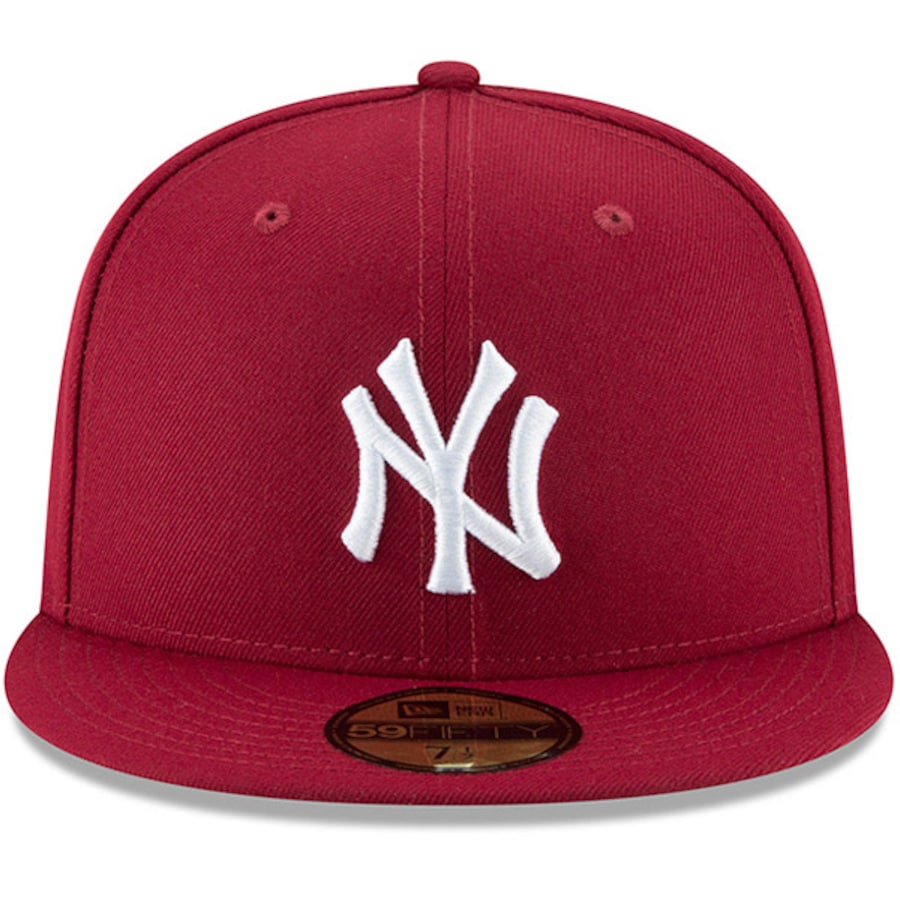 NEW YORK YANKEES BASIC 59FIFTY-CARDINAL Nvsoccer.com Thecoliseum