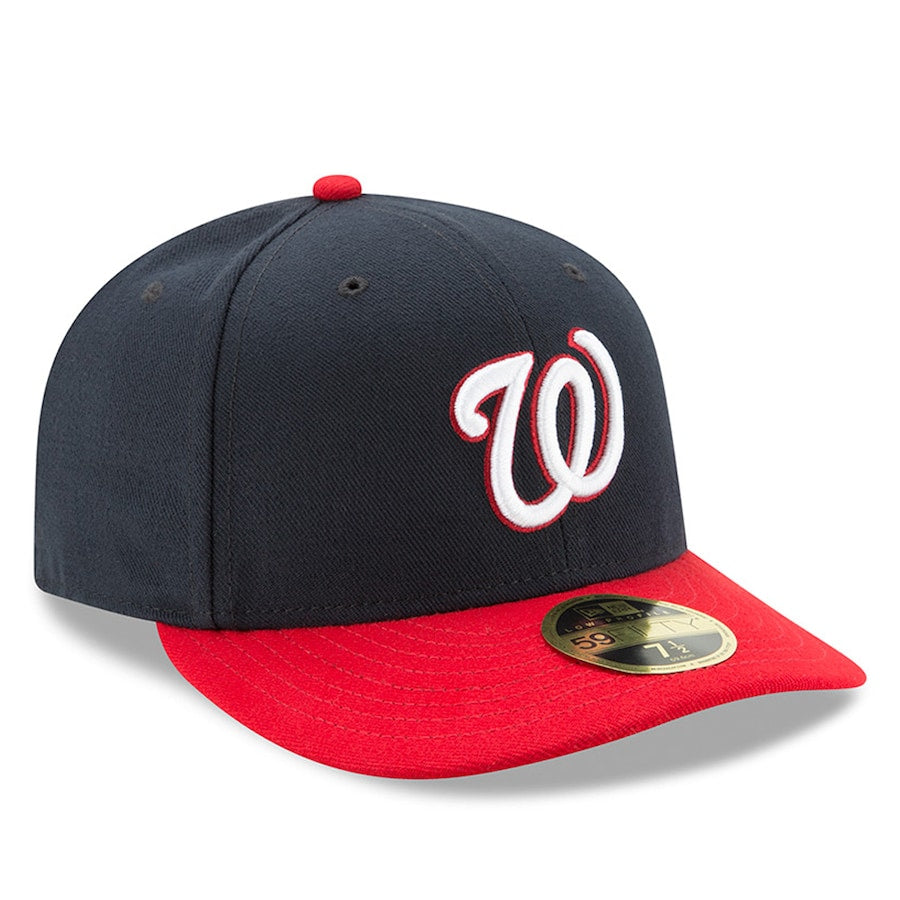 WASHINGTON NATIONALS LOW PROFILE ALTERNATE COLLECTION 59FIFTY FITTED-ON-FIELD COLLECTION-BLUE