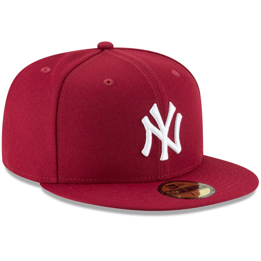 NEW YORK YANKEES BASIC 59FIFTY-CARDINAL Nvsoccer.com Thecoliseum