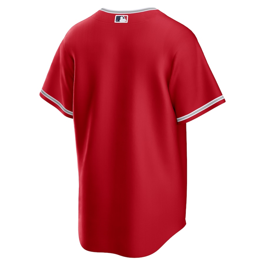 Nike Men's Los Angeles Angels Alternate Replica Team Jersey-Red