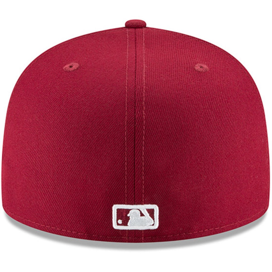 NEW YORK YANKEES BASIC 59FIFTY-CARDINAL Nvsoccer.com Thecoliseum