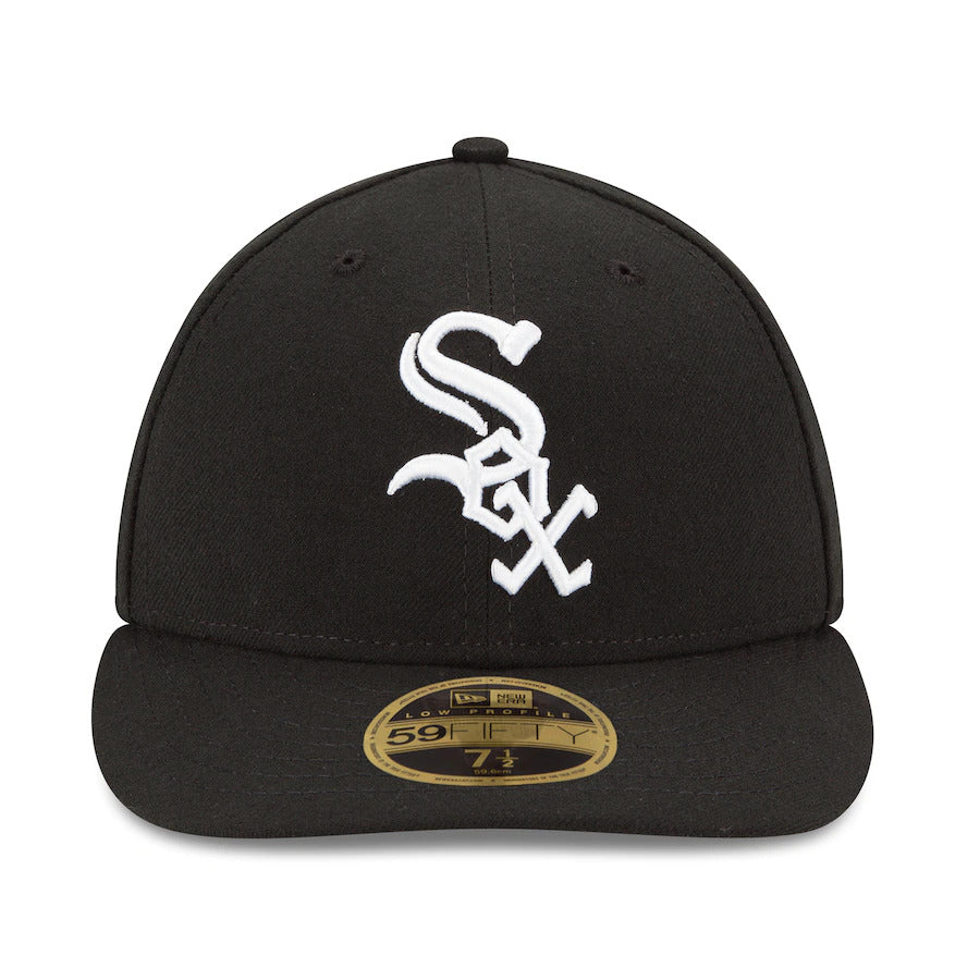 CHICAGO WHITE SOX AUTHENTIC COLLECTION LOW PROFILE 59FIFTY- BLACK Nvsoccer.com Thecoliseum