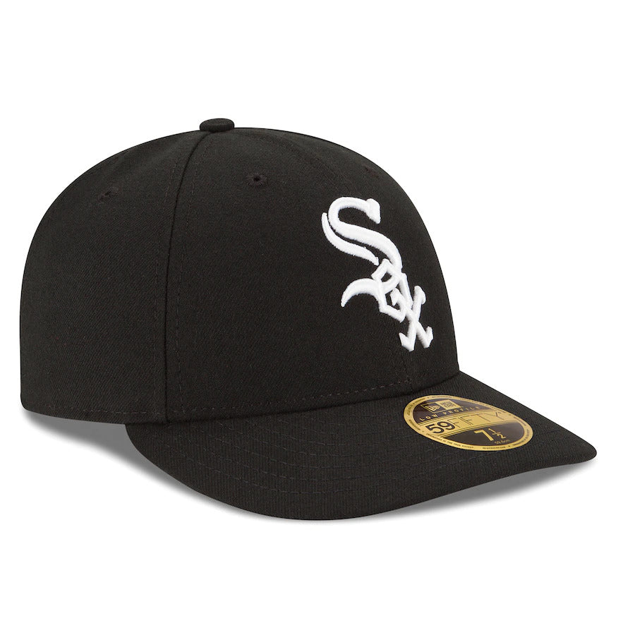 CHICAGO WHITE SOX AUTHENTIC COLLECTION LOW PROFILE 59FIFTY- BLACK Nvsoccer.com Thecoliseum