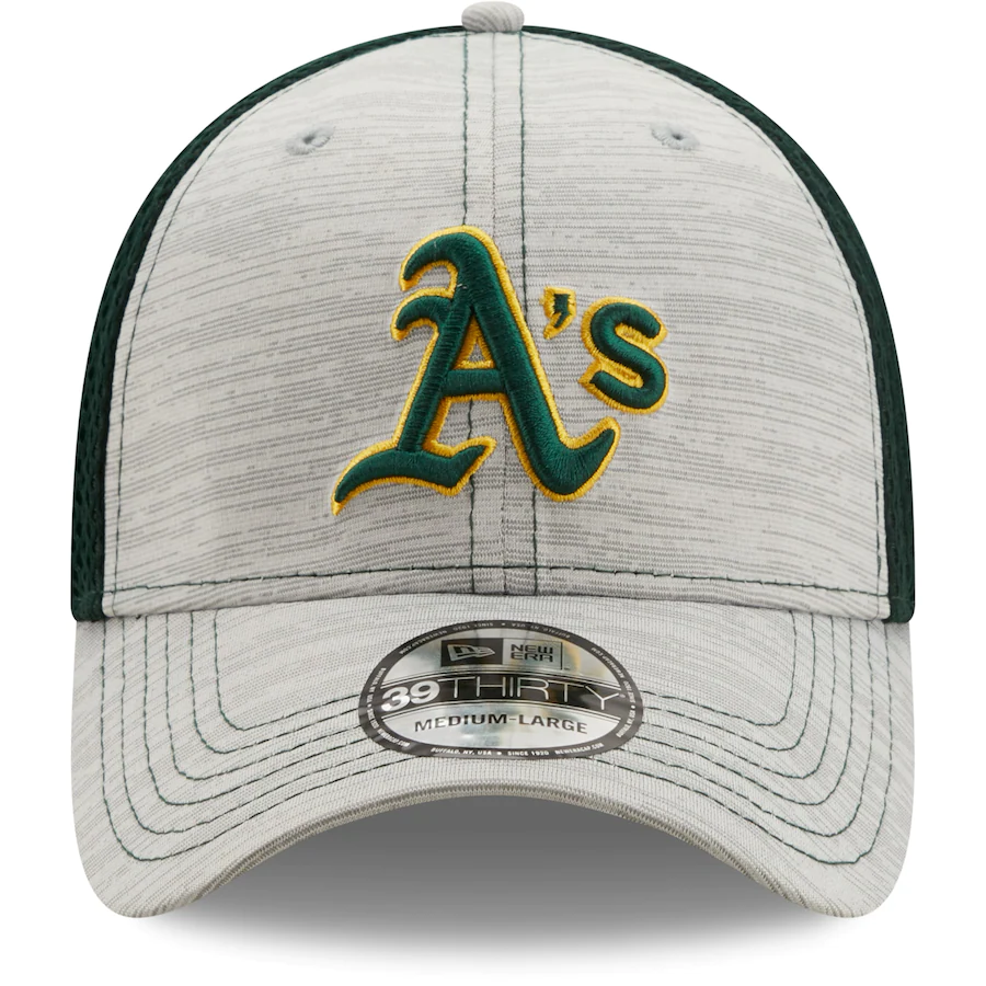 New Era Oakland Athletics Prime Neo 39THIRTY Flex Hat – Gray/Green