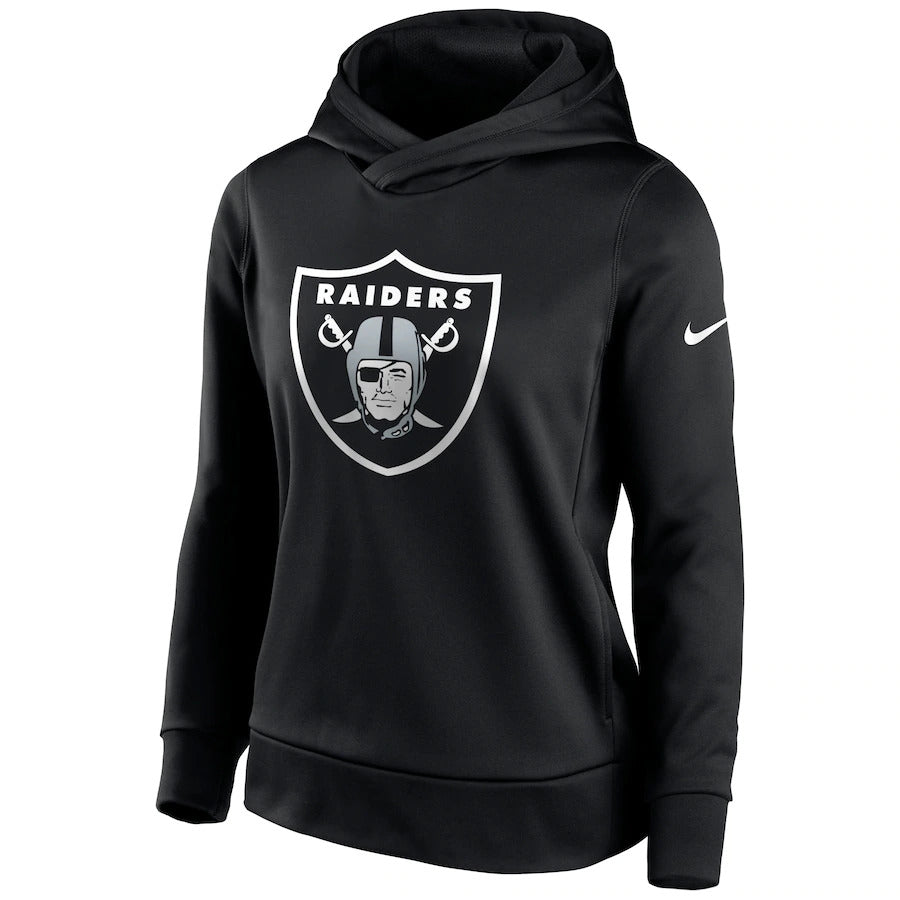 Nike Women's Las Vegas Raiders Black Performance Pullover Hoodie