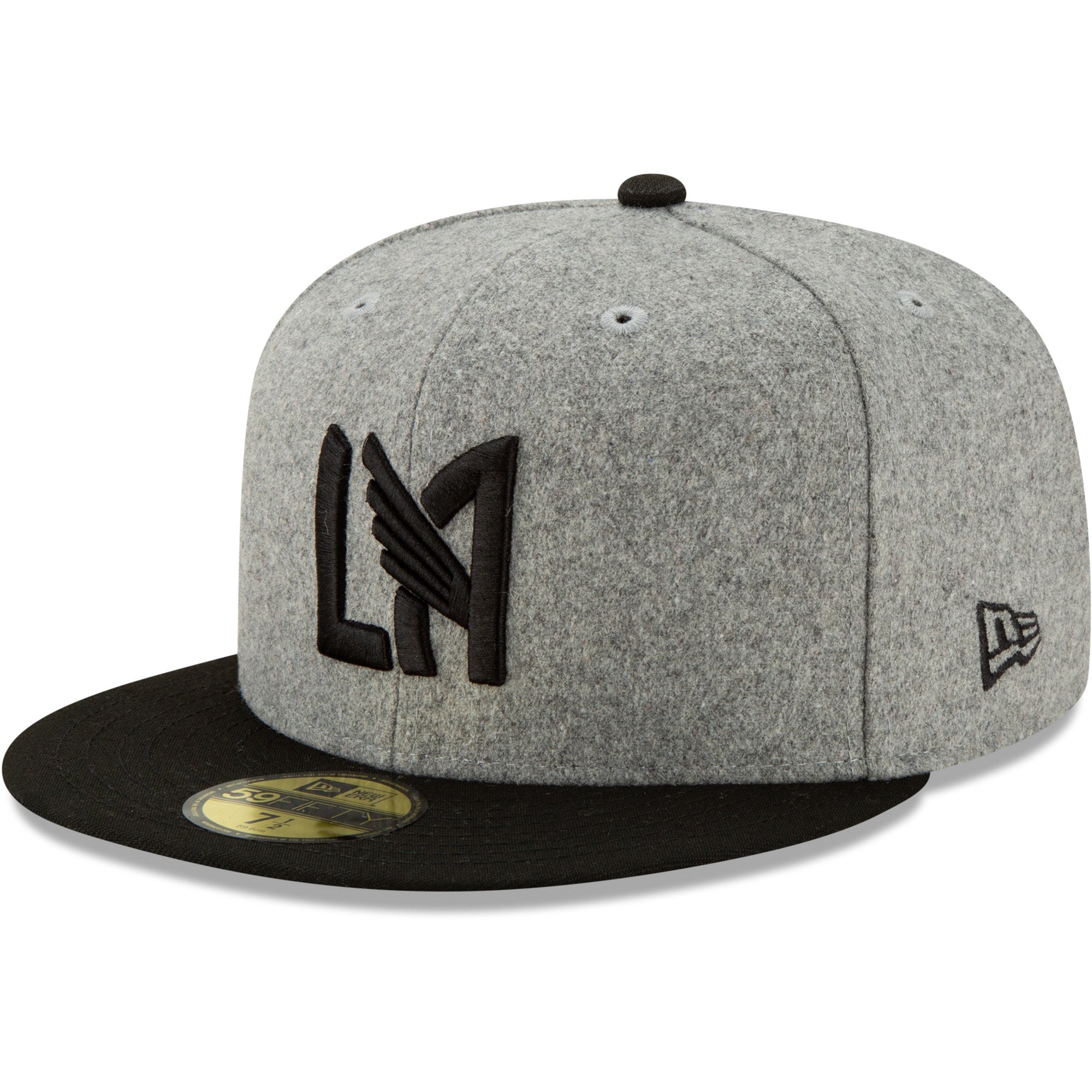 New Era LAFC Gray Melton 59FIFTY Fitted Hat-GREY