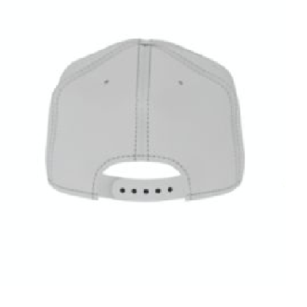 Kappa Authentic Bzadem Snapback Hat-GREY SILVER-VIOLET BLOOM