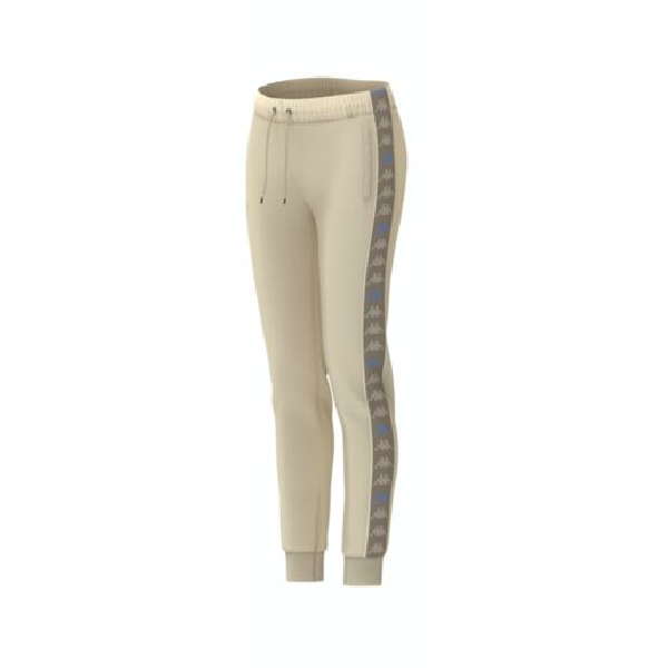 KAPPA WOMENS 222 BANDA IAKORA SWEATPANTS - BEIGE