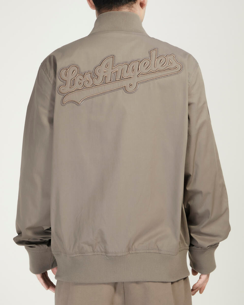 Pro Standard Los Angeles Dodgers Neutral Twill Jacket