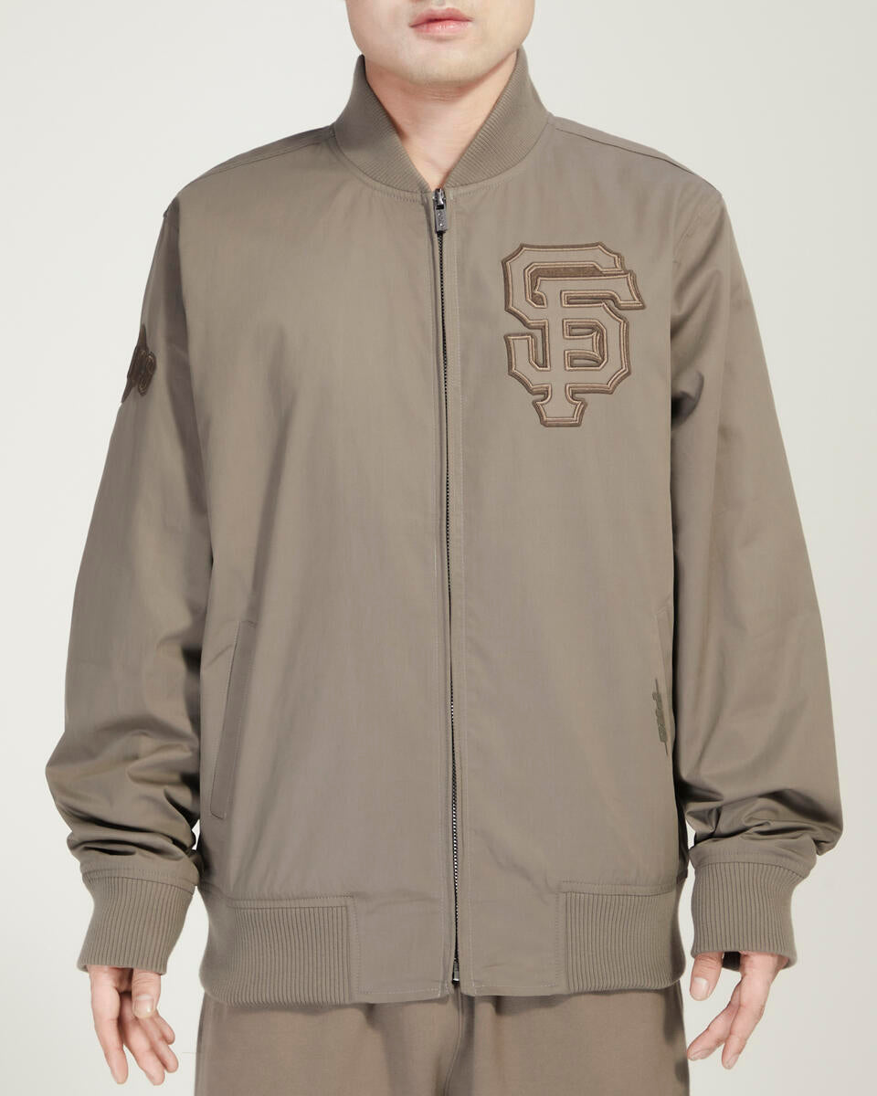 Pro Standard San Francisco Giants Neutral Twill Jacket