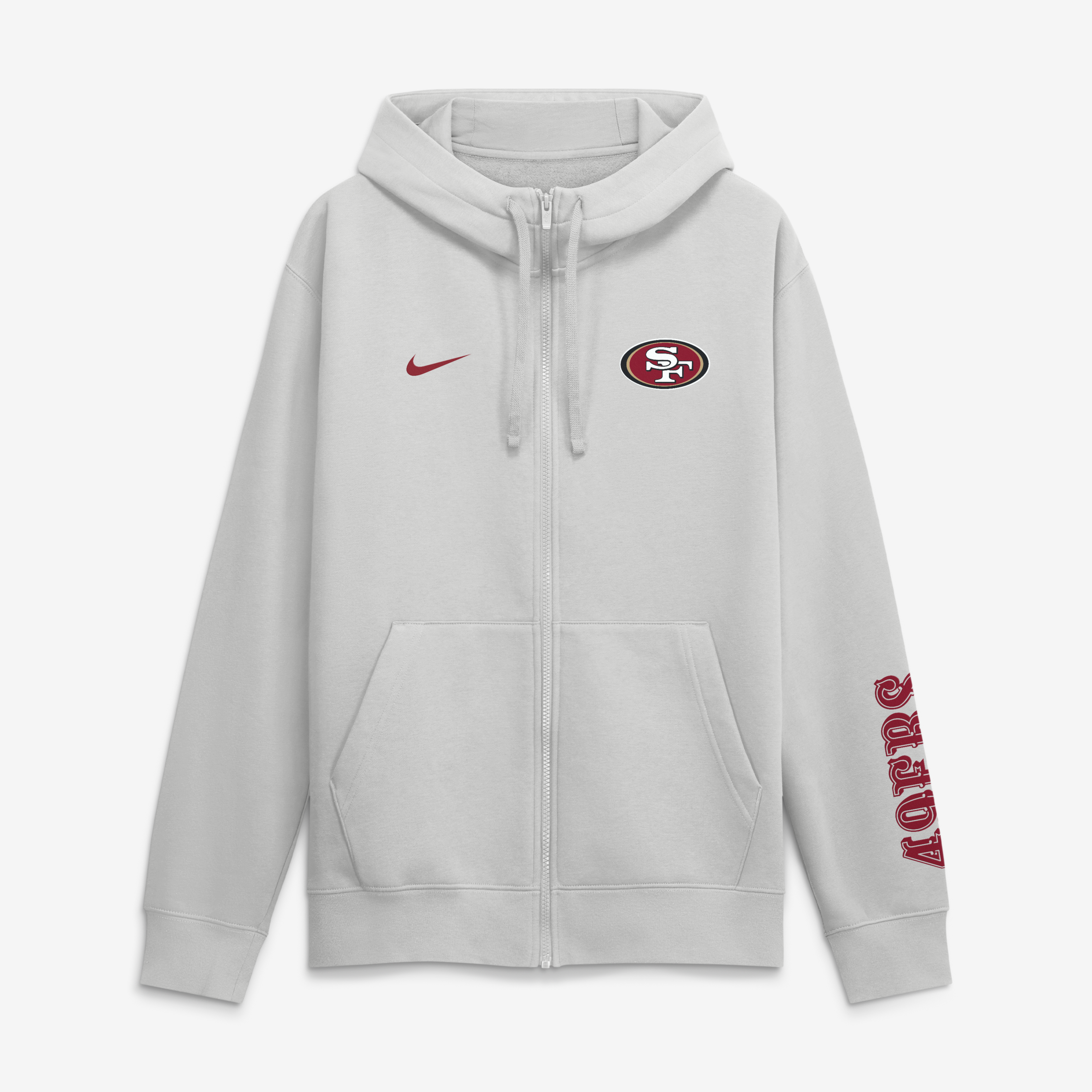Nike San Francisco 49ers Club Full-Zip Hoodie