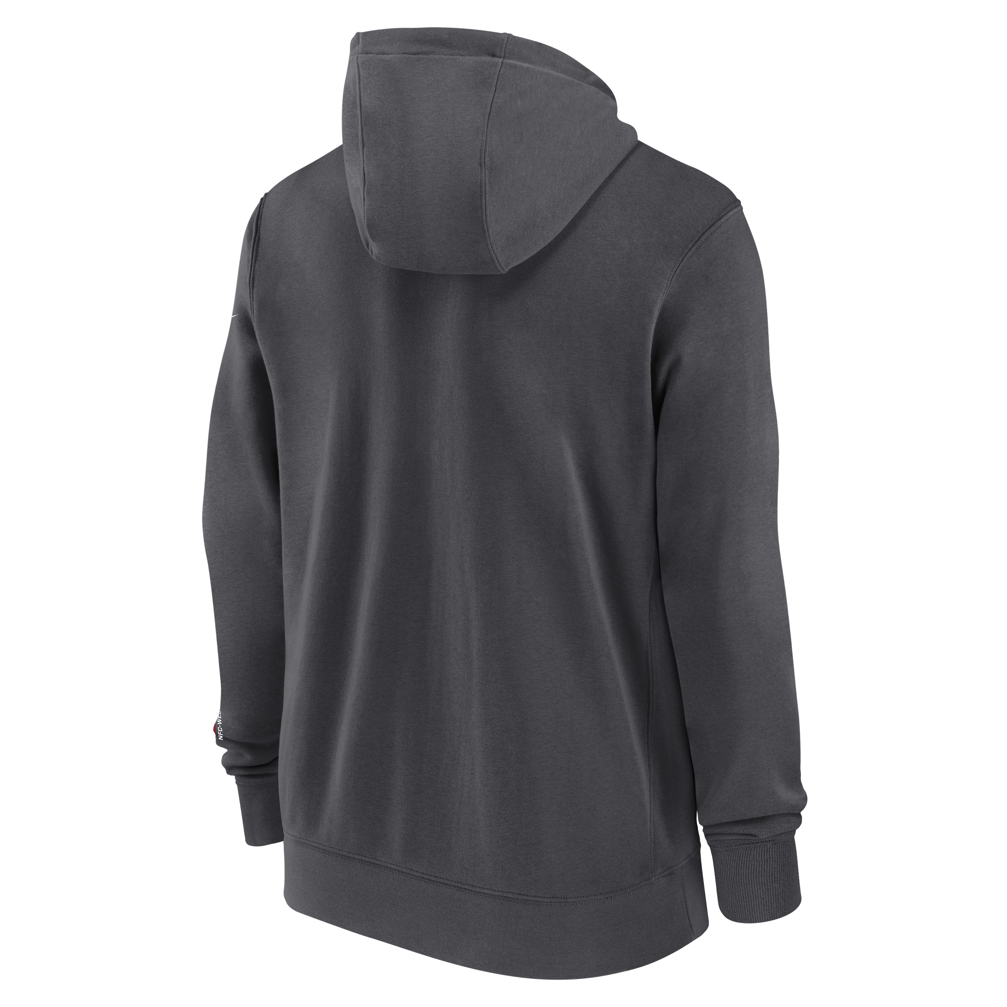 Nike Men's San Francisco 49ers  Full-Zip Hoodie-Grey