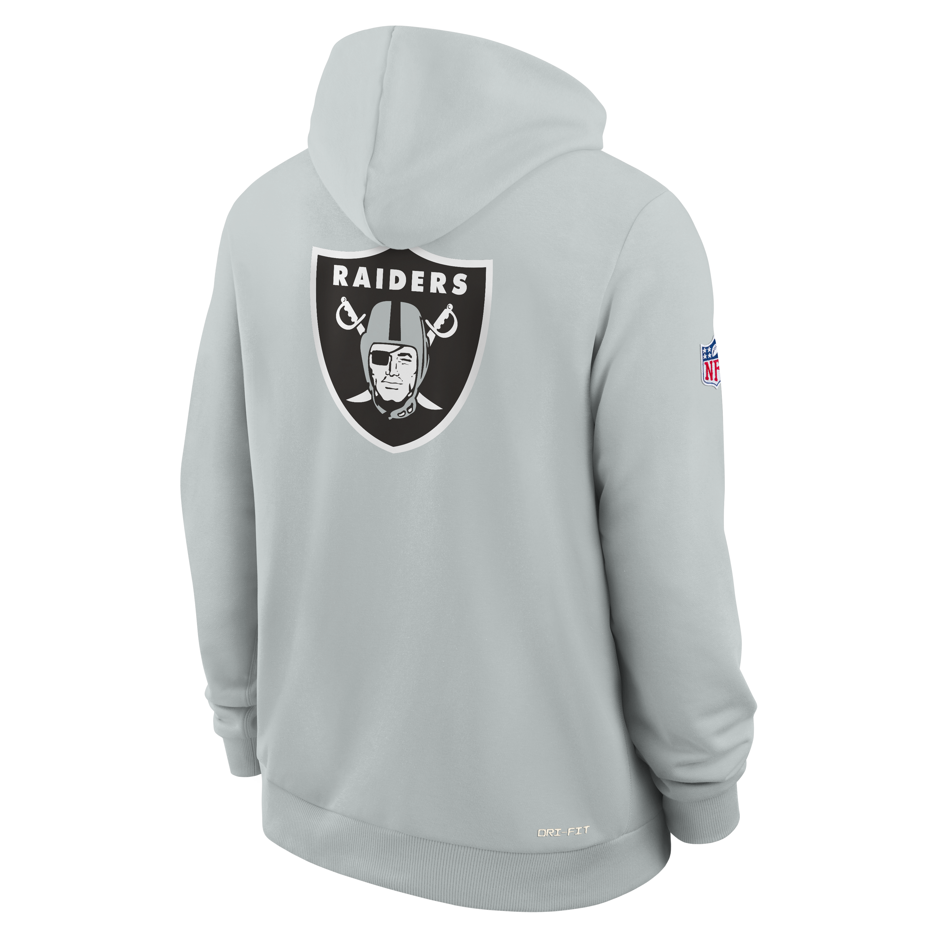 Nike Men's Las Vegas Raiders Official On Field Full Zip Jacket -Gray