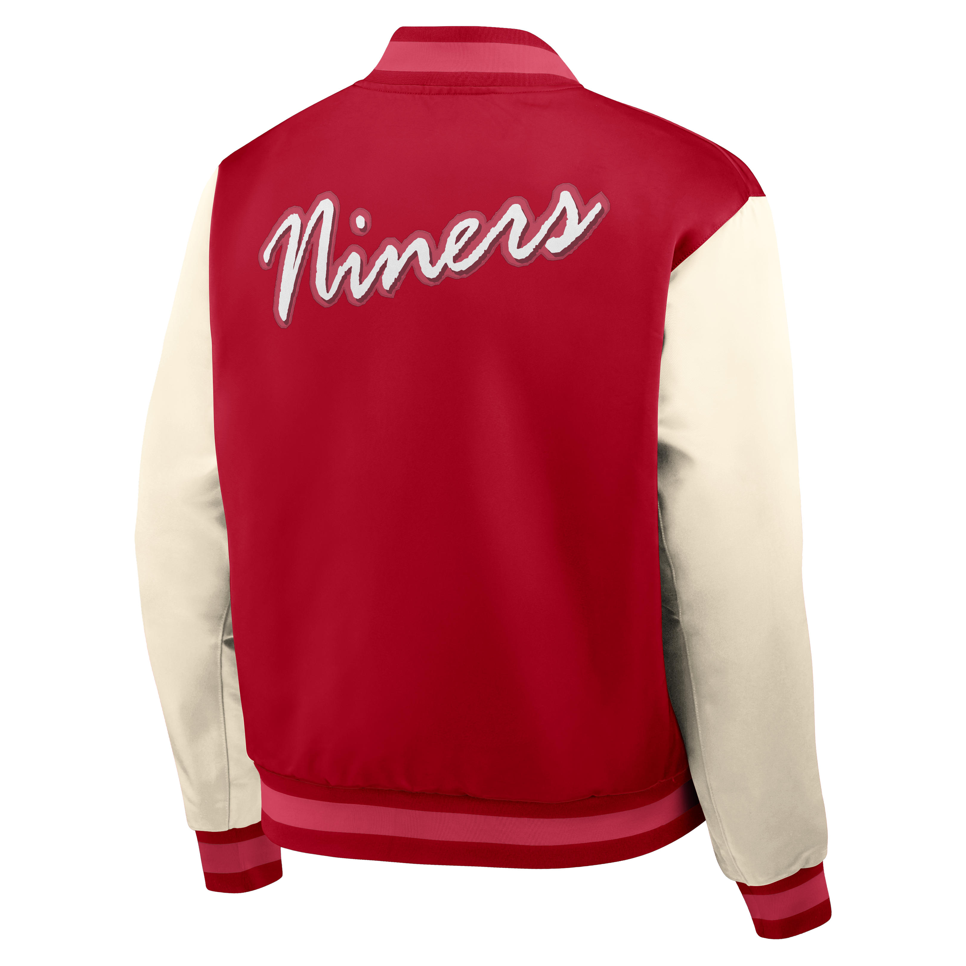 Nike Men's San Francisco 49ers Rewind Legacy Varsity Jacket
