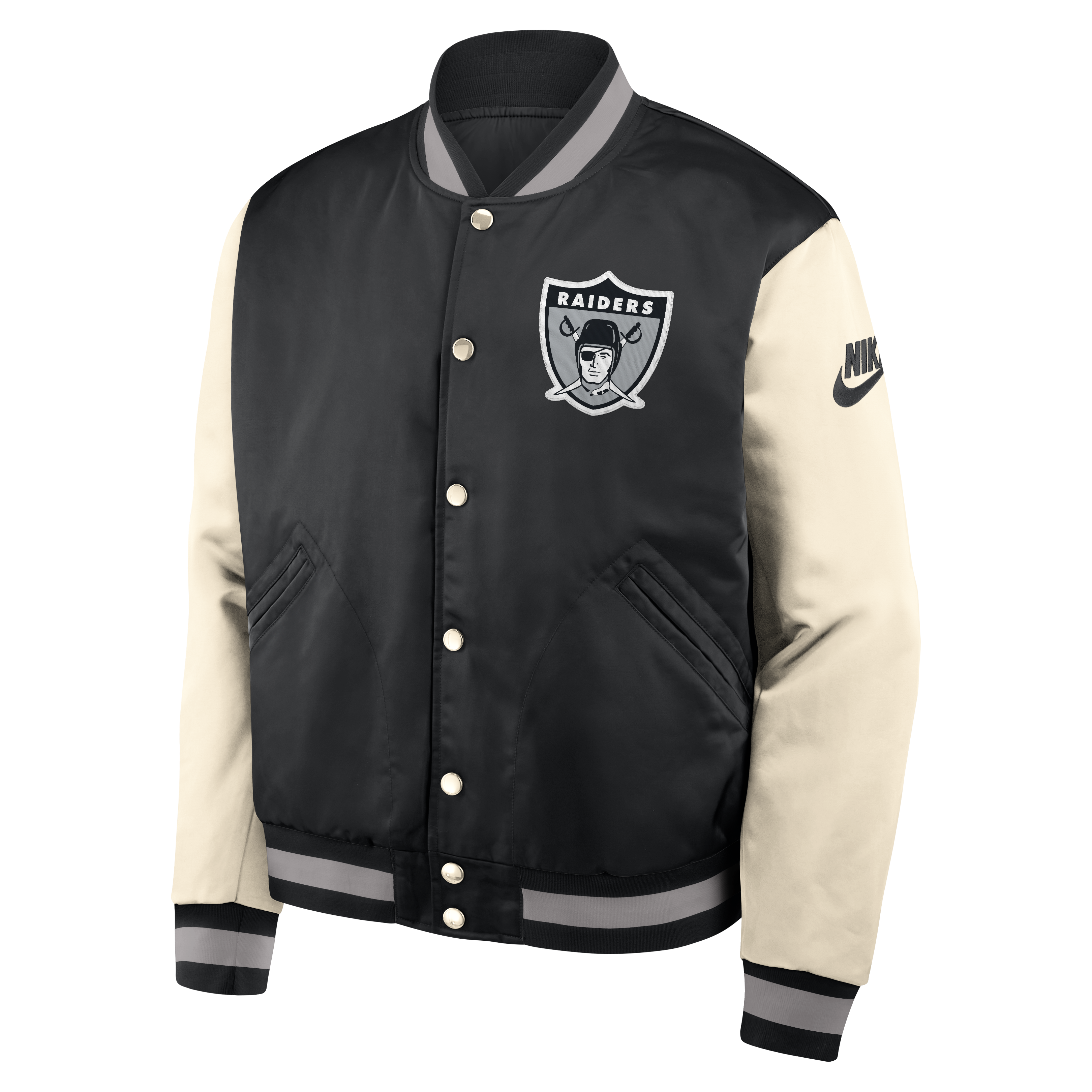 Nike Men's Las Vegas Raiders Rewind Legacy Varsity Jacket