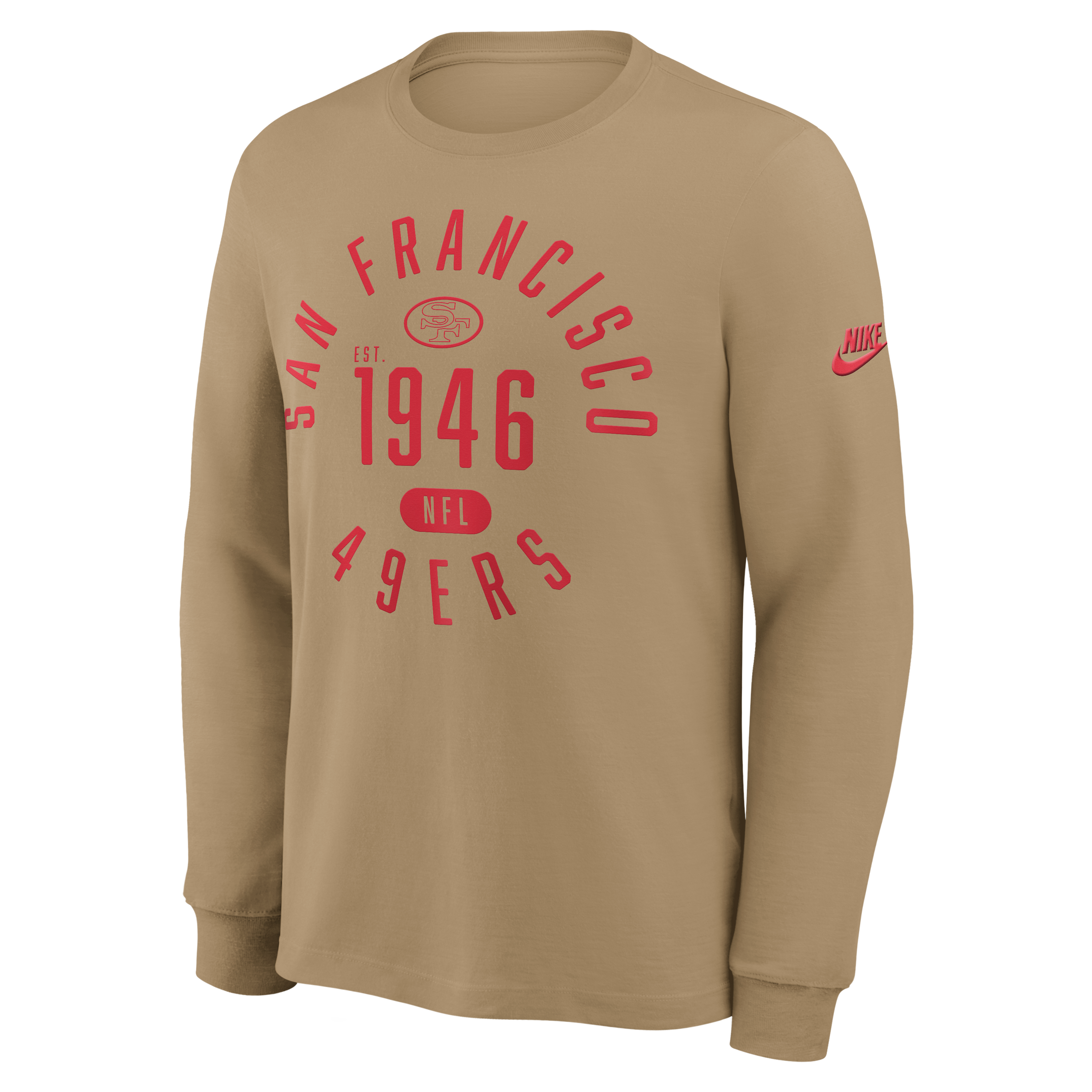 Nike Men's San Francisco 49ers Rewind Long Sleeve T-Shirt