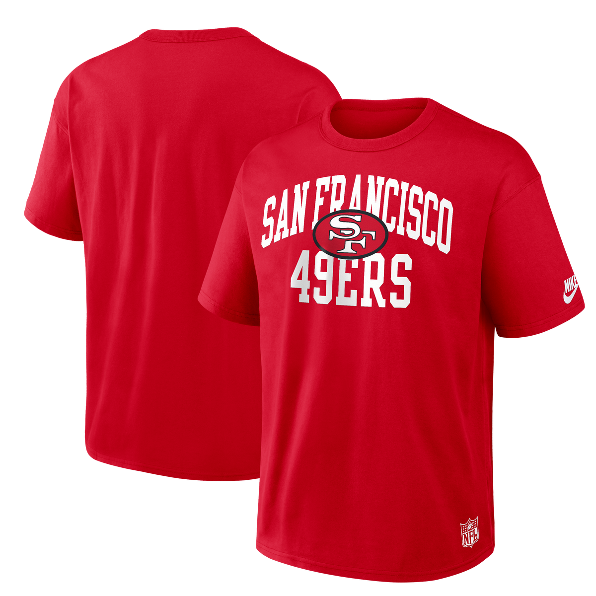 Nike San Francisco 49ers Rewind Loose Fit Heavyweight T-Shirt