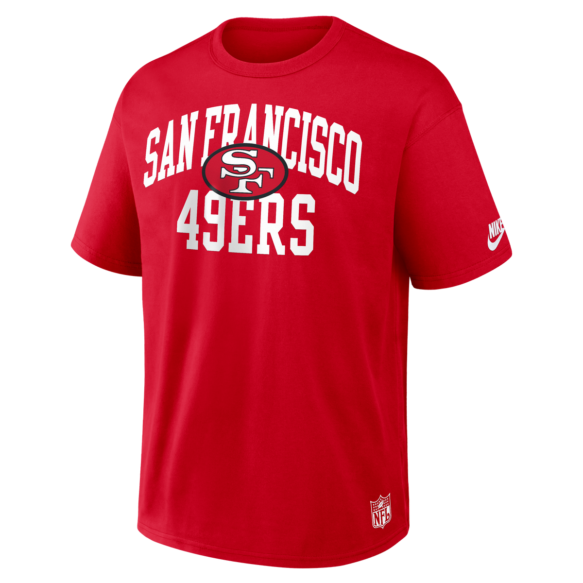 Nike San Francisco 49ers Rewind Loose Fit Heavyweight T-Shirt