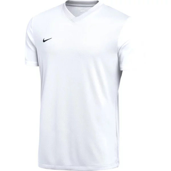 Nike Men's Dri-Fit Short Sleeve Tiempo Premier II Jersey- White