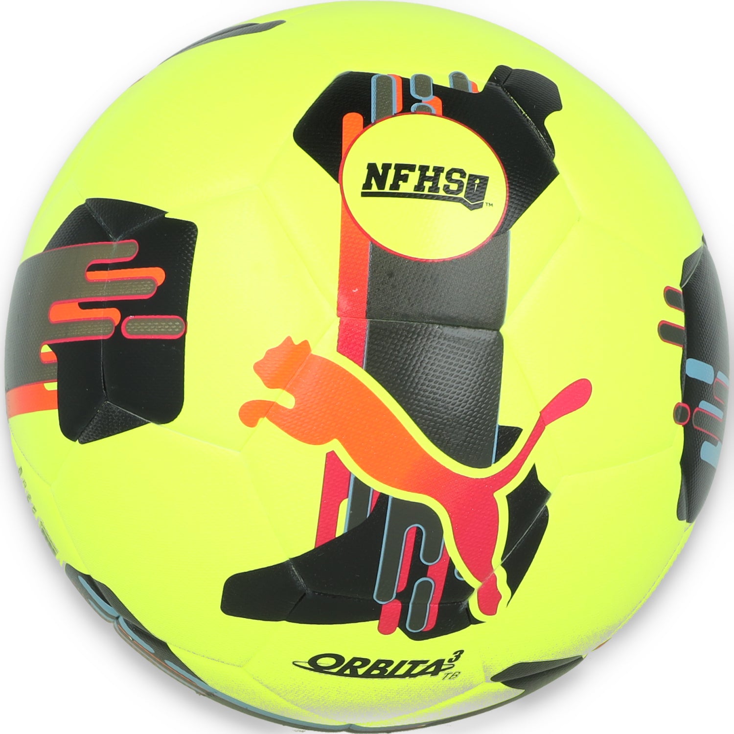 Puma Orbita 3 FIFA Quality NFHS Soccer Ball - Lemon Tonic-Multi