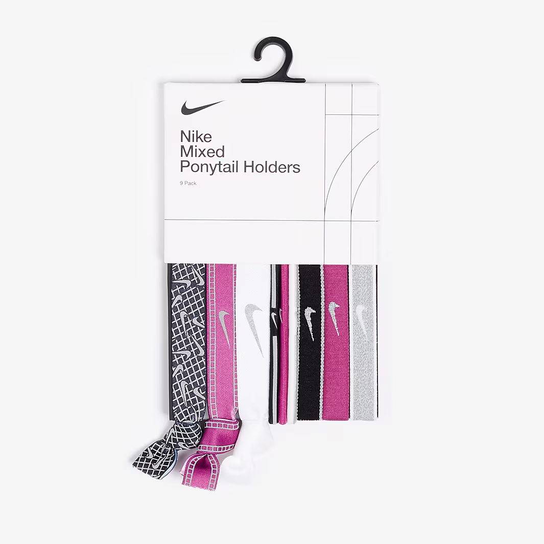 NIKE PONYTAIL HOLDERS 9PK - Purple