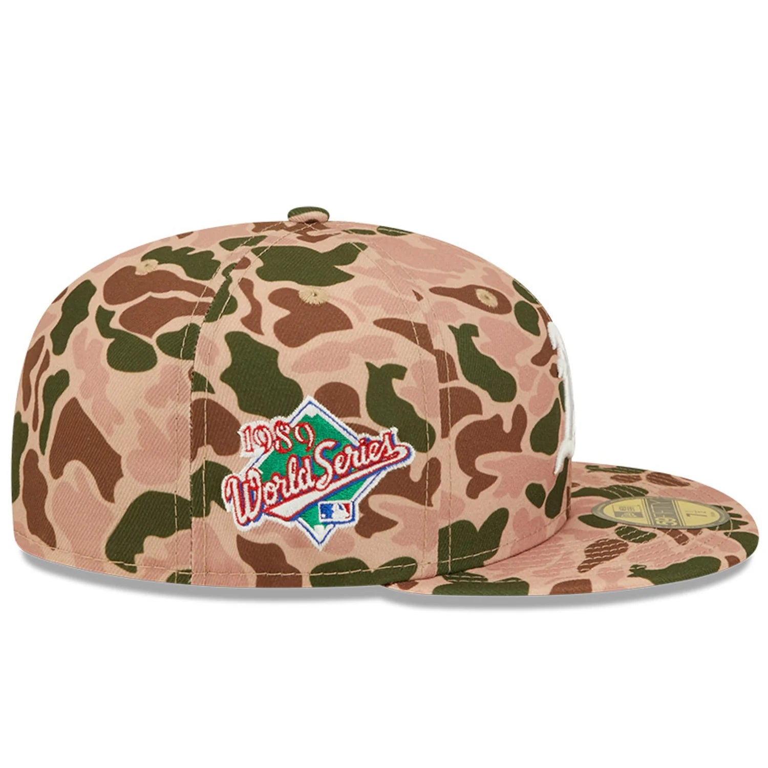 New Era Oakland Athletics 1989 World Series Side Patch Duck Camo 59FIFTY Fitted Hat