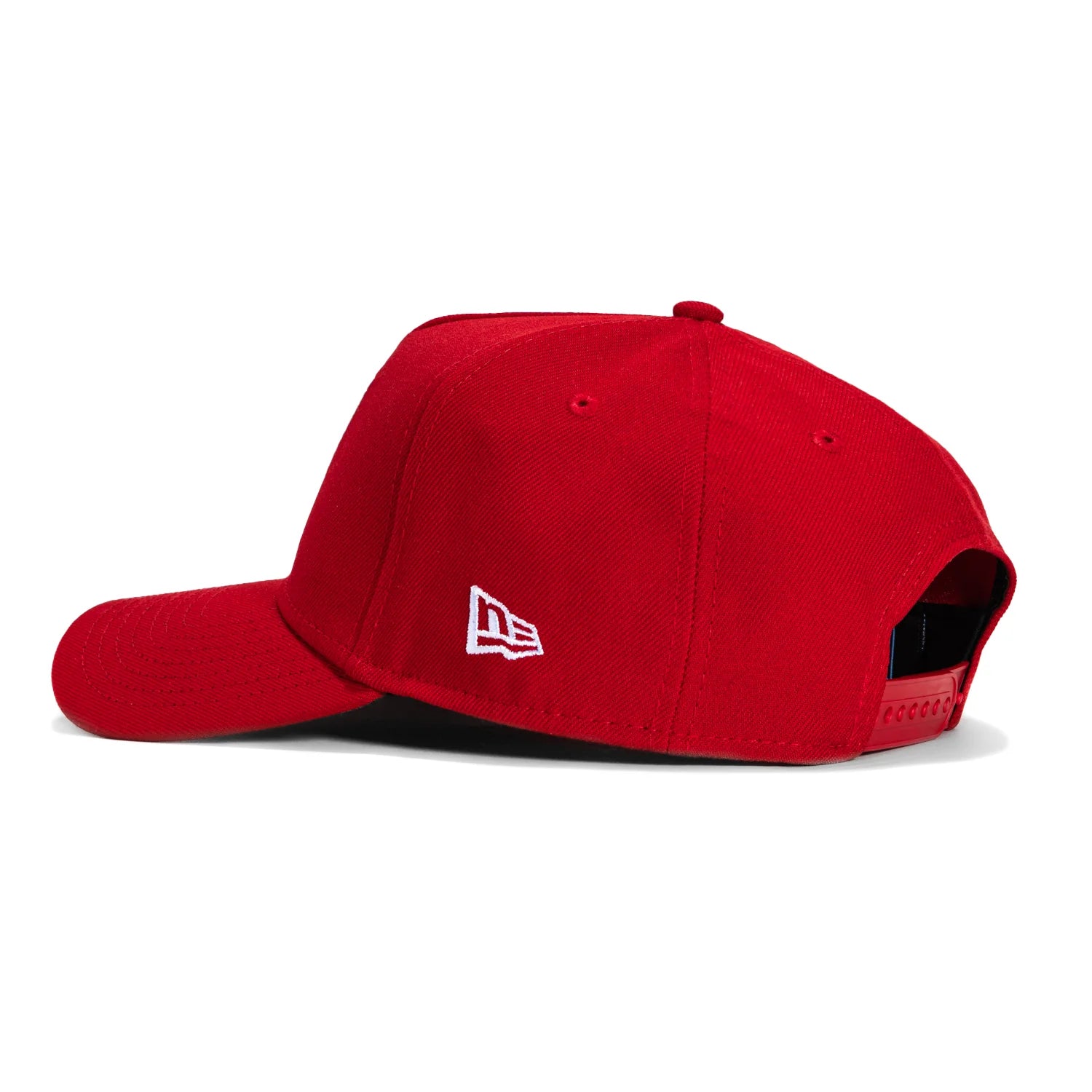 New Era San Francisco 49ers A-Frame 9FORTY Adjustable Snapback Hat-Red