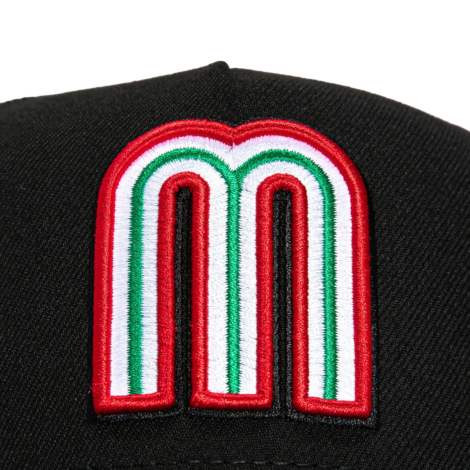 New Era Mexico WBC 9FORTY A-Frame Snapback Hat- Black/Green